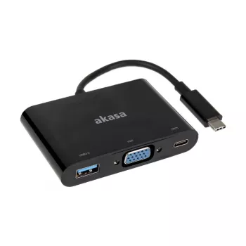 Adaptador Type-C a VGA Akasa AK-CBCA02-15BK