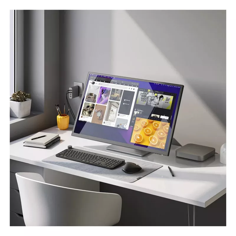 Alogic TFT 32 Clarity Touch 4K 60Hz+webcam+soporte plegable+táctil