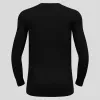 Odlo BL TOP Cuello redondo manga larga ACTIVE WARM ECO Camiseta de hombre, talla M, negra