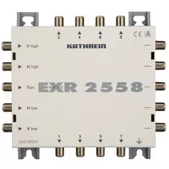 Multiconmutador de satélite Kathrein EXR 2558 Gris