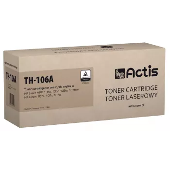 Tóner Actis TH-106A (compatible con HP 106A W1106A; estándar; 6000 páginas; negro)