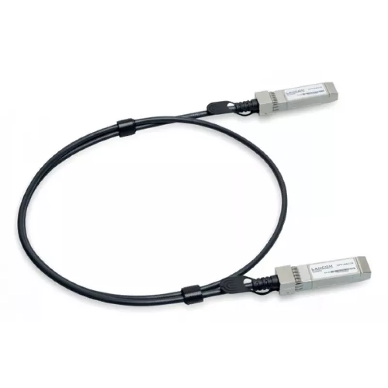 Cable de cobre de conexión directa SFP-DAC10-1m, Lancom Systems, SFP a SFP, 1 m, dúplex completo