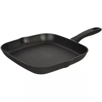 Sartén para parrilla BALLARINI 75002-924-0 cuadrada negra 28 cm