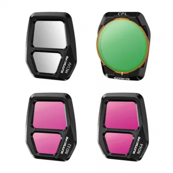 Set de filtros de objetivo Sunnylife A3S-FI928 para AIR 3S – 4 uds. (filtros para cámara)
