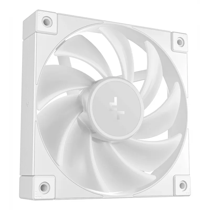 DeepCool FD12 ARGB WH R-FD12-WHAPN3-G ventiladores de caja, 120 mm, 3 uds., blancos