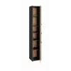 Top E Shop S33 armario de almacenaje para baño, antracita/Artisan, roble
