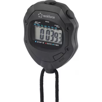 Renkforce RF-SW-110 cronómetro digital negro (RF-4612982)