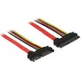 Cable SATA DeLOCK 83802 0,1 m multicolor