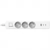 Regleta Xiaomi BHR07UKEU — 3 tomas AC tipo F, 250 V, cable de 1,4 m, blanca