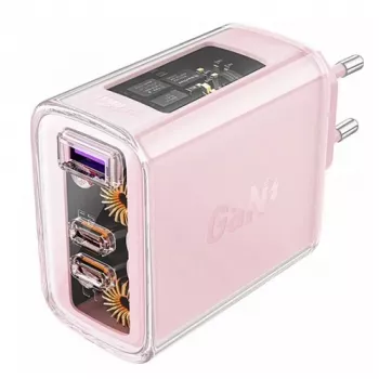 Cargador GaN ACEFAST 2x USB-C, USB-A, 65W, PD3.0, QC4.0