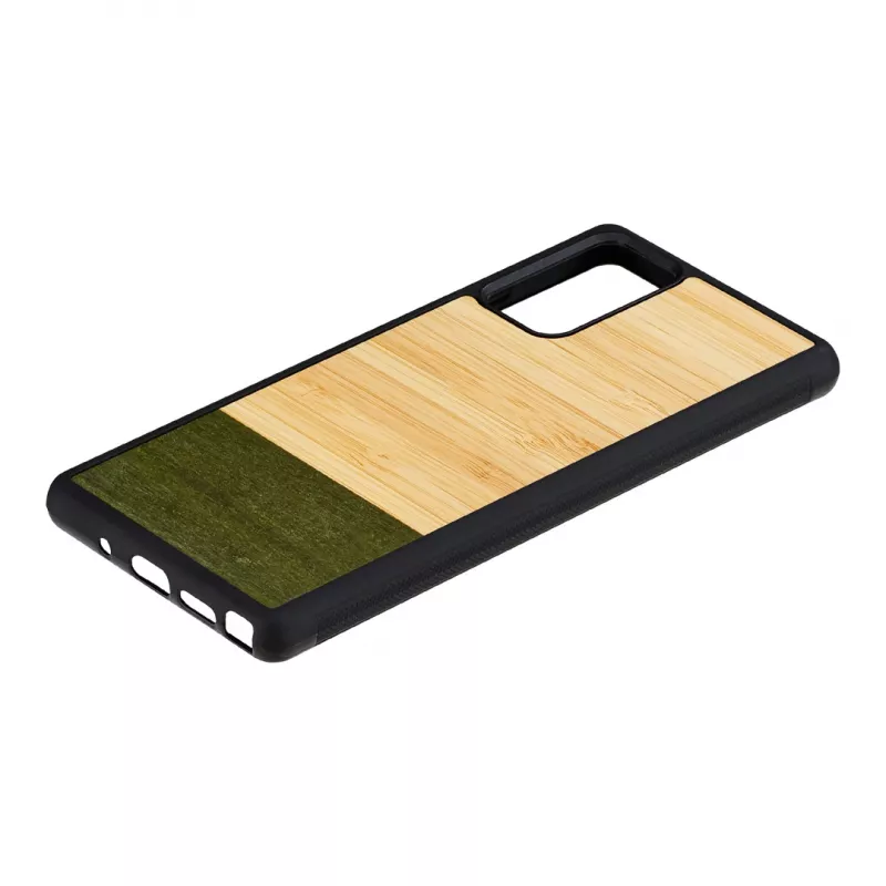 Funda protectora Man and Wood Galaxy Note 20 — Bambuswald negra