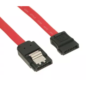 SuperMicro 70/59/48/38cm, set de cables SATA con 4 uds., redondos conector estándar a conector acodado, sin plomo (CBL-0180L-01)