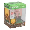 Lámpara de mesa Paladone Icon Light PP14431MCF Piglin LED, decorativa con diseño gaming