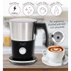 Espumador de leche automático Adler AD 4497 – acero inoxidable, 600W, 120 ml de espuma / 300 ml de calentamiento, caliente y frío