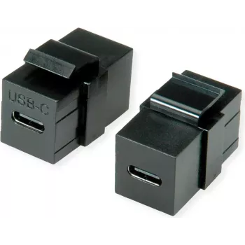 Módulo keystone VALUE USB Type-C, negro (25.99.8210)
