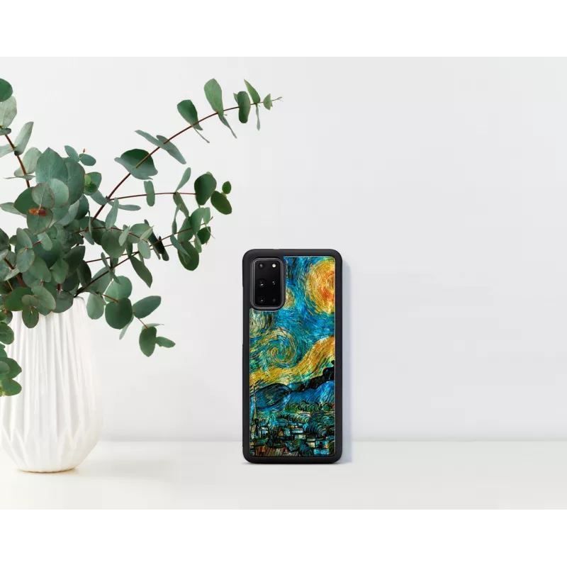 Funda protectora iKins para Samsung Galaxy S20+ — Noche estrellada negro