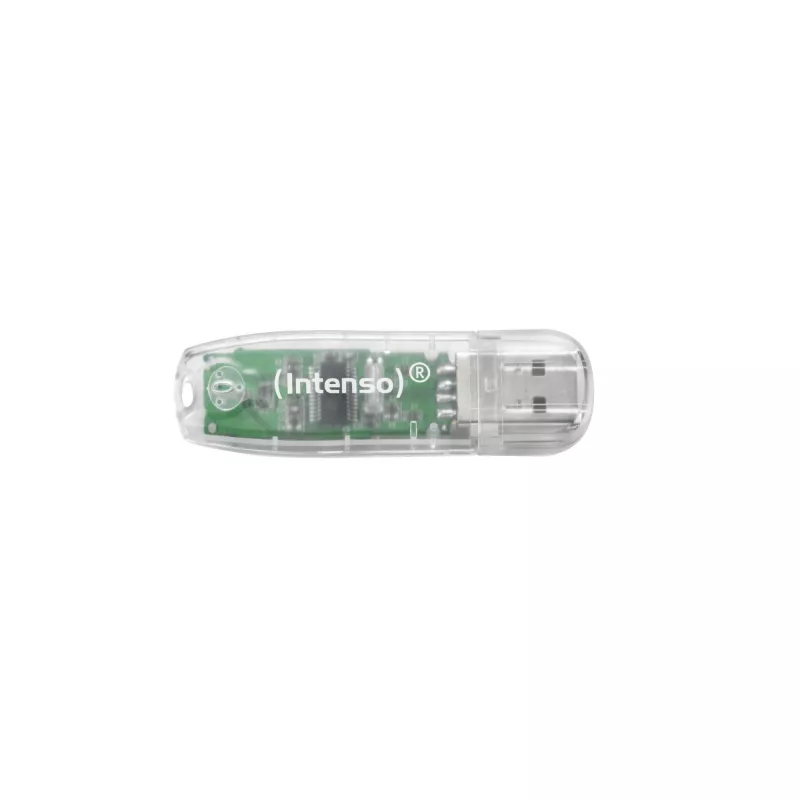 MEMORY DRIVE FLASH USB2 32GB/TRANSPARENTE 3502480 INTENSO