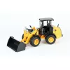 Bruder 02485 CAT cargadora de ruedas articulada compacta, vehículo de juguete a escala, de plástico