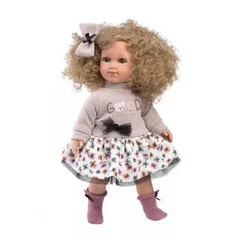 Muñeca Llorens Elena 35 cm — cuerpo blando, cara y extremidades pintadas a mano
