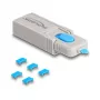 Bloqueador de puertos DeLOCK 20925 Micro-USB 5 uds. + herramienta de bloqueo