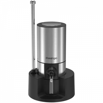 Dispensador de vino eléctrico a batería con tubo de acero inoxidable