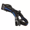 Cable SilverStone de Molex de 4 pines a 4x SATA, 300 mm - negro/azul