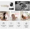 TP-LINK Mercusys MC200 Cámara de seguridad Wi-Fi doméstica con movimiento Pan/Tilt