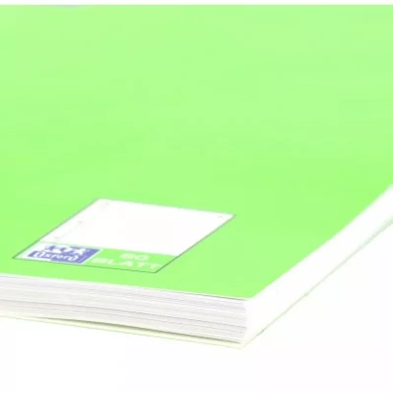 Cuaderno Oxford 100050357 A4 80 hojas Verde