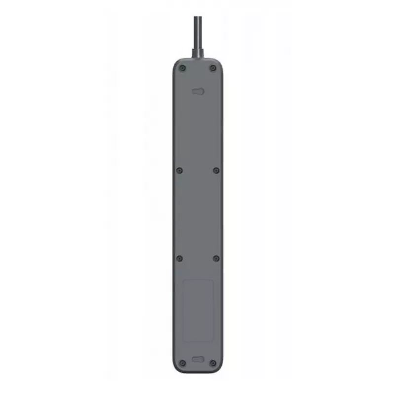 Regleta de protección contra sobretensiones Power Line+ mobile ready 1,5 m (4 tomas + 3x USB-A, 5V 2,4A)