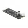 Convertidor de conector macho M.2 Key B+M a conector hembra USB Type-C, DeLOCK, 63174