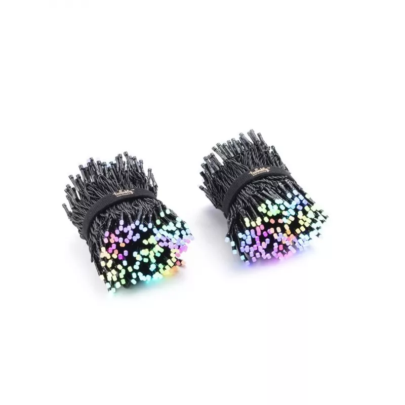TWINKLY Strings 600 (TWS600STP-BEU) luces inteligentes para árbol de Navidad 600 LED RGB 48 m