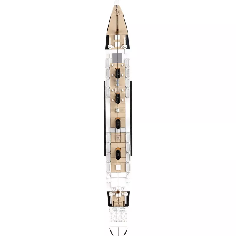 Set de construcción Cobi R.M.S. Titanic modelo 593 piezas COBI-1680 — bloques de construcción a escala