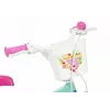 Bicicleta infantil Toimsa Peppa Pig ruedas de 14 pulgadas, verde, para aprox. 3–5 años, frenos de llanta delantero y trasero, neumáticos de aire