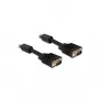 Cable VGA DeLOCK 15 m VGA (D-Sub) Negro