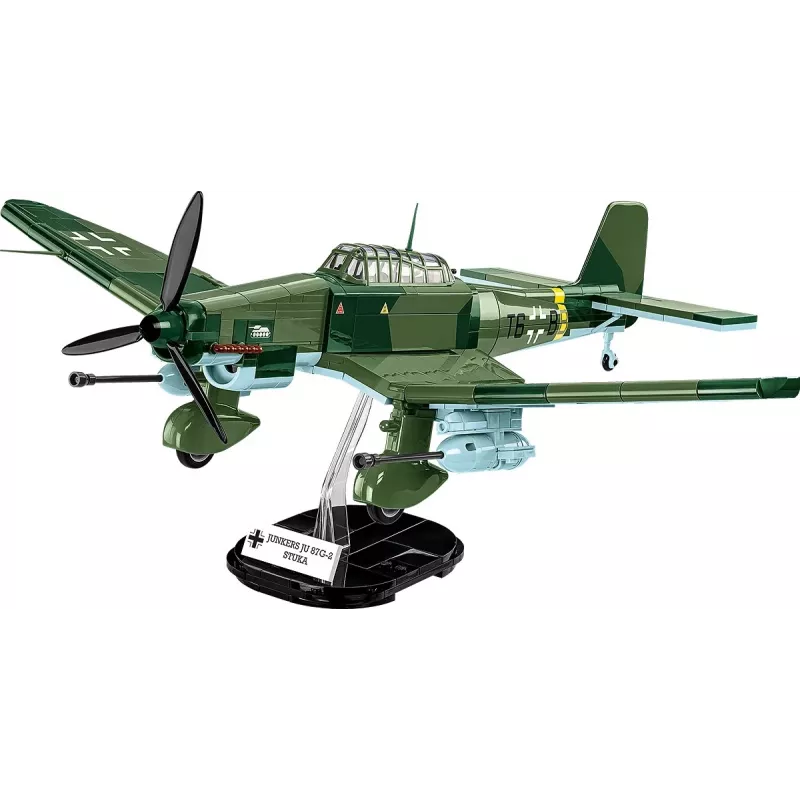 Set de construcción Cobi Blocks Junkers JU 87G-2 Stuka 571 piezas maqueta