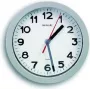 MAUL Reloj de pared MAULstep Blanco Plata Plástico, Ø 20,0 cm (9052995)