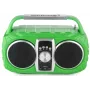 Radio despertador PRIME3 Prime3 APR71GR Neon — despertador con radio FM y pantalla LED