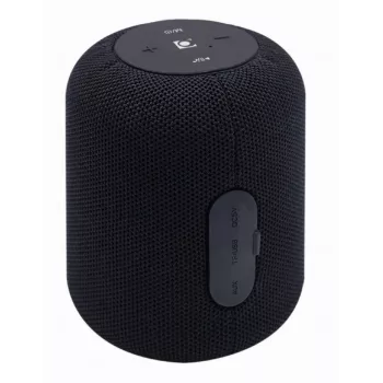 Altavoz portátil mono Gembird SPK-BT-15-BK — 5 W RMS, Bluetooth, MicroSD, 1200 mAh, Negro