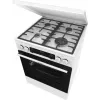 Cocina de gas y eléctrica GKS6C71WA