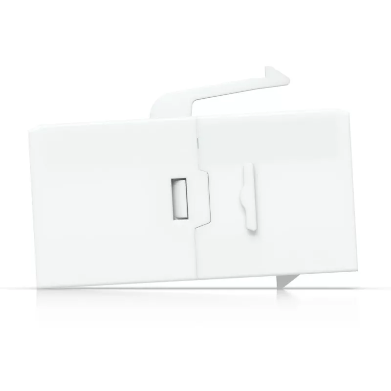 UBIQUITI CAT6 KEYSTONE COUPLER, PACK DE 12. ACOPLADOR KEYSTONE CAT6 PASANTE PARA CONECTAR SIN PROBLEMAS CABLES ETHERNET PRECONFECCIONADOS