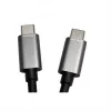ROLINE - cable USB - USB-C de 24 pines (M) a USB-C de 24 pines (M) - USB 2.0 - 1,85 m - alimentación USB (100 W) - negro (11.02.8308)