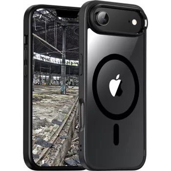 Funda trasera jt berlin JT Berlin Pankow Hybrid MagSafe para Apple iPhone, Air, negra/transparente