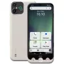 Doro Aurora A30 smartphone para mayores con base de carga inalámbrica, 6,1 pulgadas, 128GB, Graphite