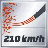 Einhell GE-CL 18 Li E - Solo soplador de hojas inalámbrico 210 km/h Negro, Rojo