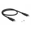 Delock - carcasa para almacenamiento - M.2 - tarjeta M.2 NVMe - USB 3.1 (Gen 2) - negro (42614)