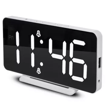 Despertador digital GreenBlue GB383 con pantalla LED