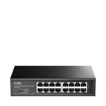 Switch Cudy GS1016E 16 puertos Gigabit Ethernet switch no gestionado, 16× 10/100/1000 Mbit/s