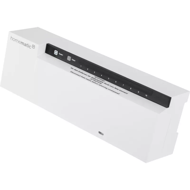 eQ-3 Homematic IP HmIP-FAL230-C10 - Control para calefacción por suelo radiante - Radio - 868,3 MHz, 869,525 MHz (142981A0)