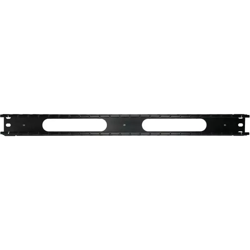 Caja de cables Alantec PK008 organizador de pared 1U negro metal/plástico