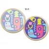 Set de formas cuadradas de madera Ravensburger CreArt — Ravensburger CreArt Wooden